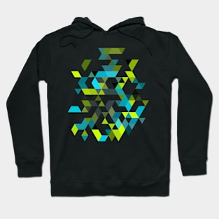 Abstract triangle Hoodie